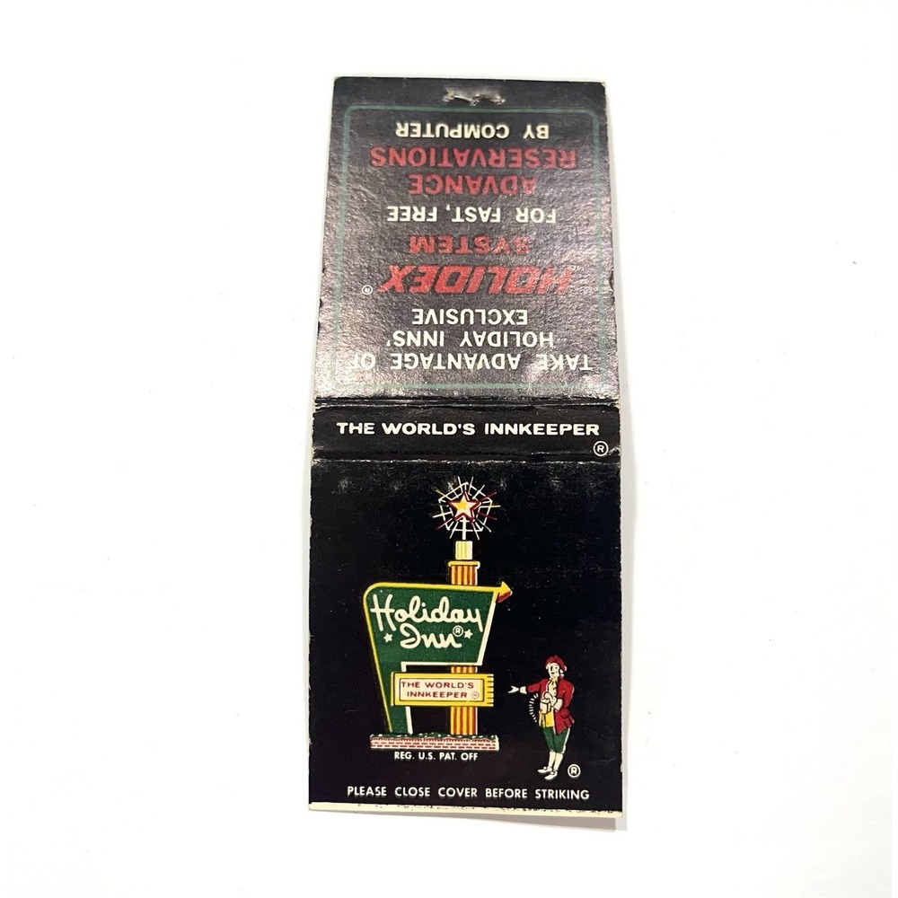 Holiday Inn, Hotel Pascagoula, Mississippi Vintage Full Matchbook